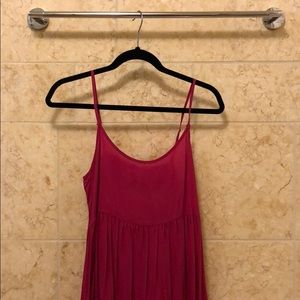 AE Pink Babydoll with open back dress. Hardly worn